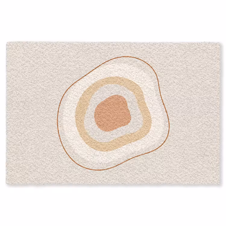 Vloerkleed - Abstract - Organisch - Modern - Beige - Kunst — 1