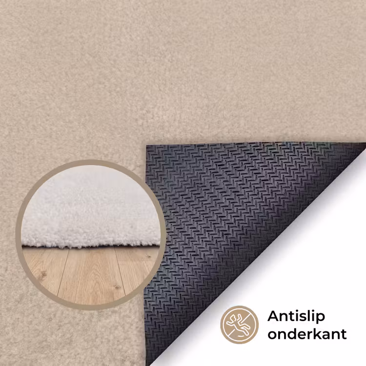 Vloerkleed - Patroon - Lijnen - Abstract - Minimalistisch - Beige — 4