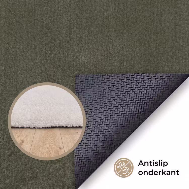 Vloerkleed - Patroon - Spiraal - Abstract - Modern - Groen — 4