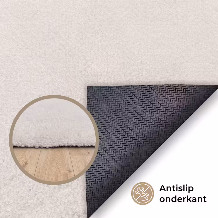 Vloerkleed - Symbool - Spiraal - Abstract - Minimalistisch - Beige — 4