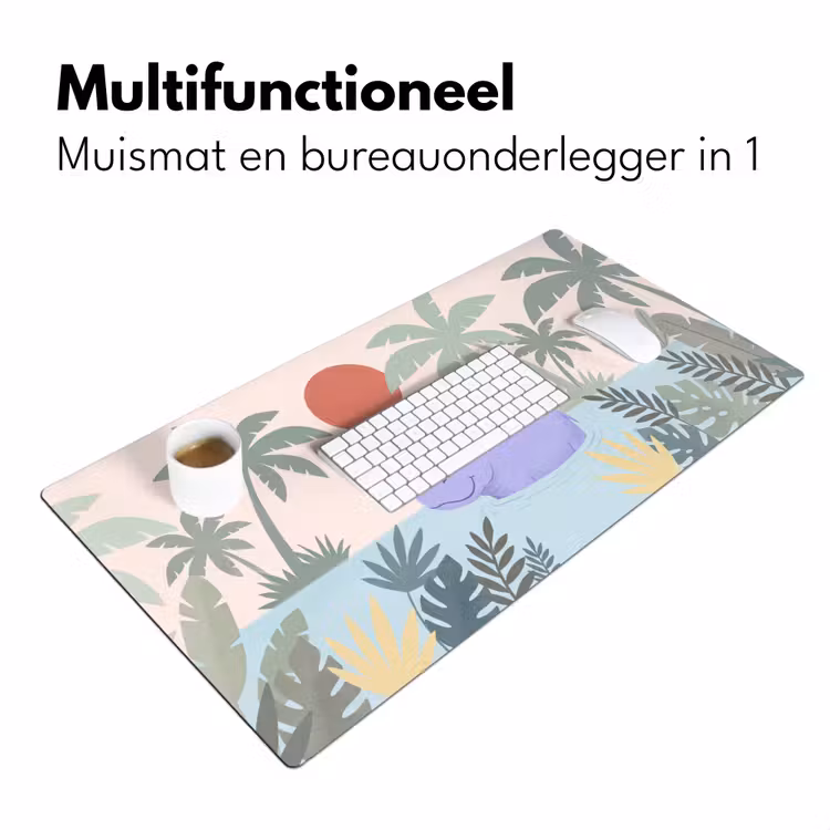 Bureau onderlegger - Dieren - Vogel - Water - Natuur - Illustratie — 7