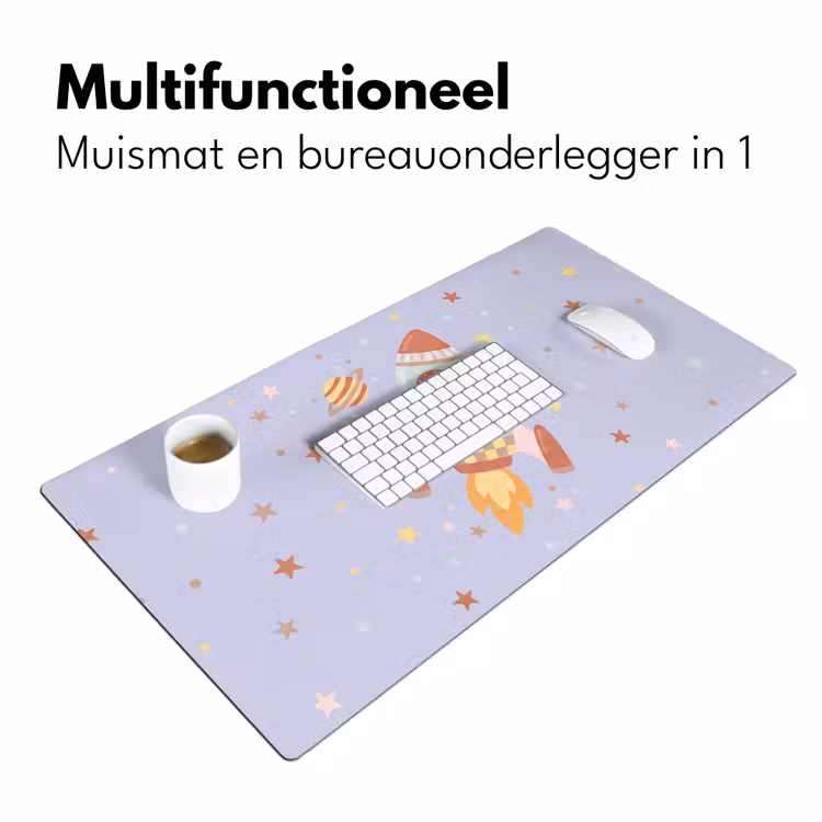 Bureau onderlegger - Raket - Ruimte - Planeet - Illustratie — 7