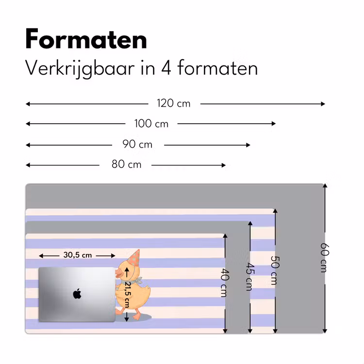 Bureau onderlegger - Vogel - Feest - Taart - Kinder - Illustratie — 8