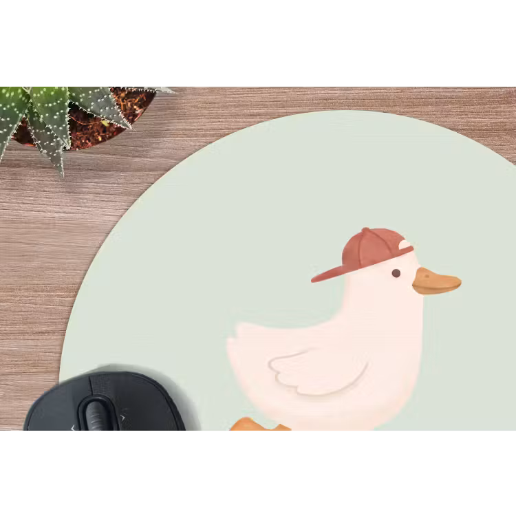 Muismat - Vogel - Skateboard - Dieren - Cartoon - Speels — 4