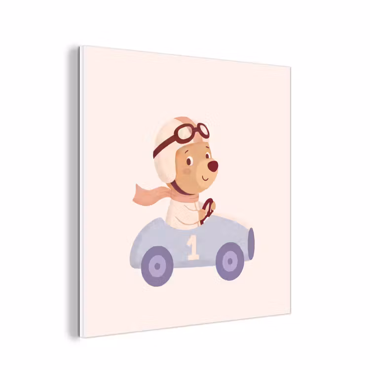 Forex - Beer - Auto - Kinderkamer - Cartoon - Speels — 1