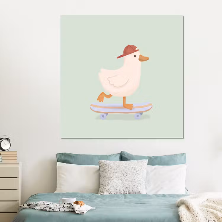 Forex - Vogel - Skateboard - Dieren - Cartoon - Speels — 2