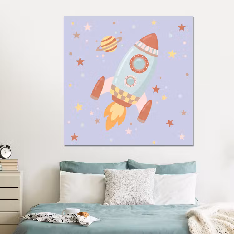 Forex - Raket - Ruimte - Planeet - Illustratie — 2