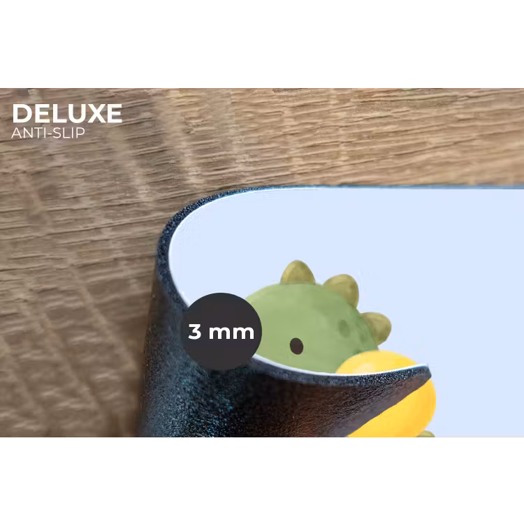 Placemat - 6 stuks - Dinosaurus - Ballon - Kinderkamer - Illustratie - Groen — 4