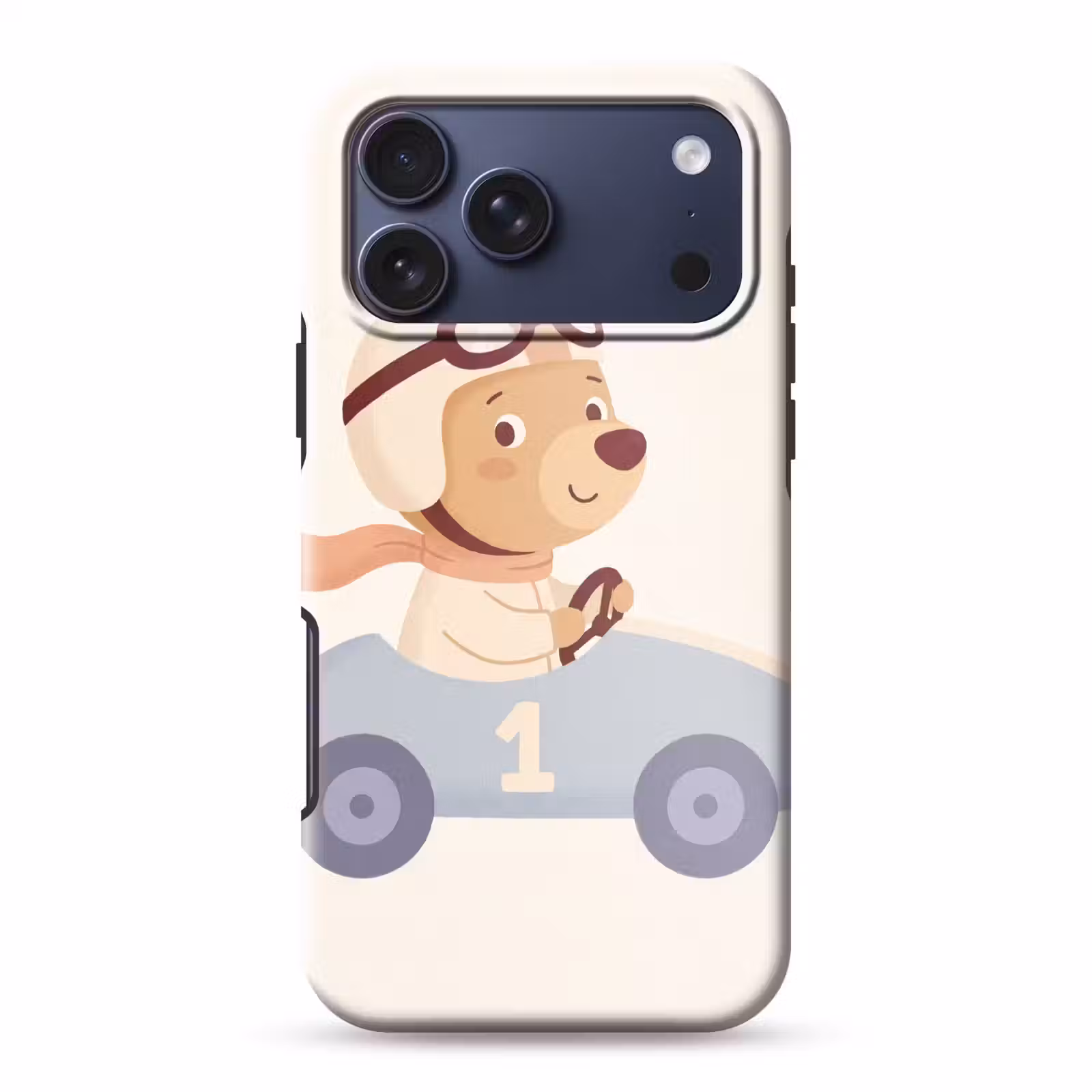 Telefoonhoesje Toughcase - Beer - Auto - Kinderkamer - Cartoon - Speels — 1