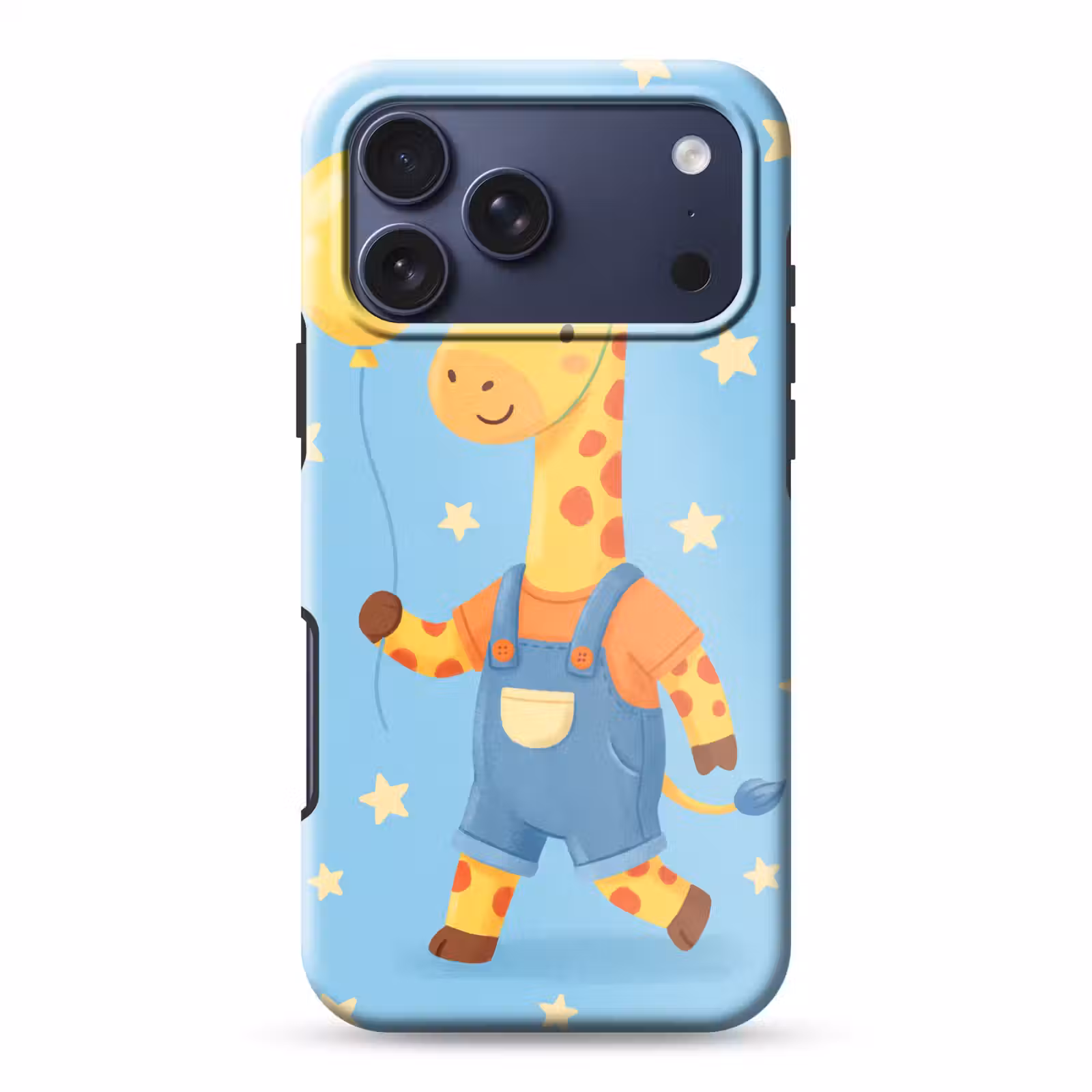 Telefoonhoesje Toughcase - Dieren - Giraffe - Ballon - Feest - Kinderkamer — 1