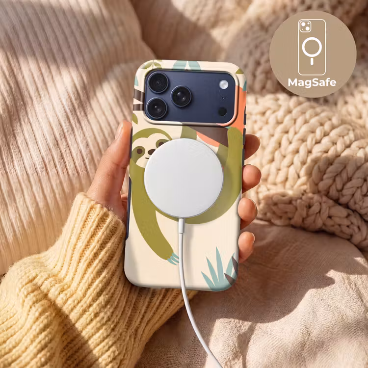 Telefoonhoesje Toughcase - Dieren - Moeder - Baby - Natuur - Groen — 8