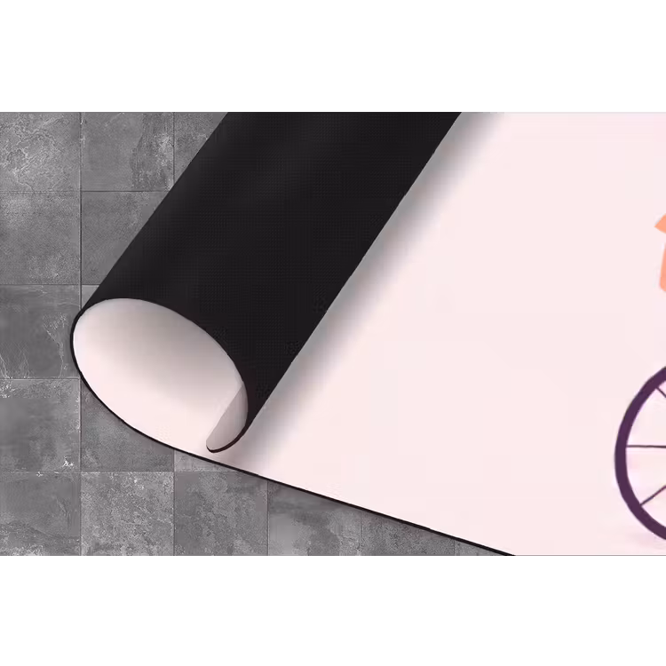 Keukenloper - Dieren - Fiets - Vriendschap - Illustratie - Roze — 4