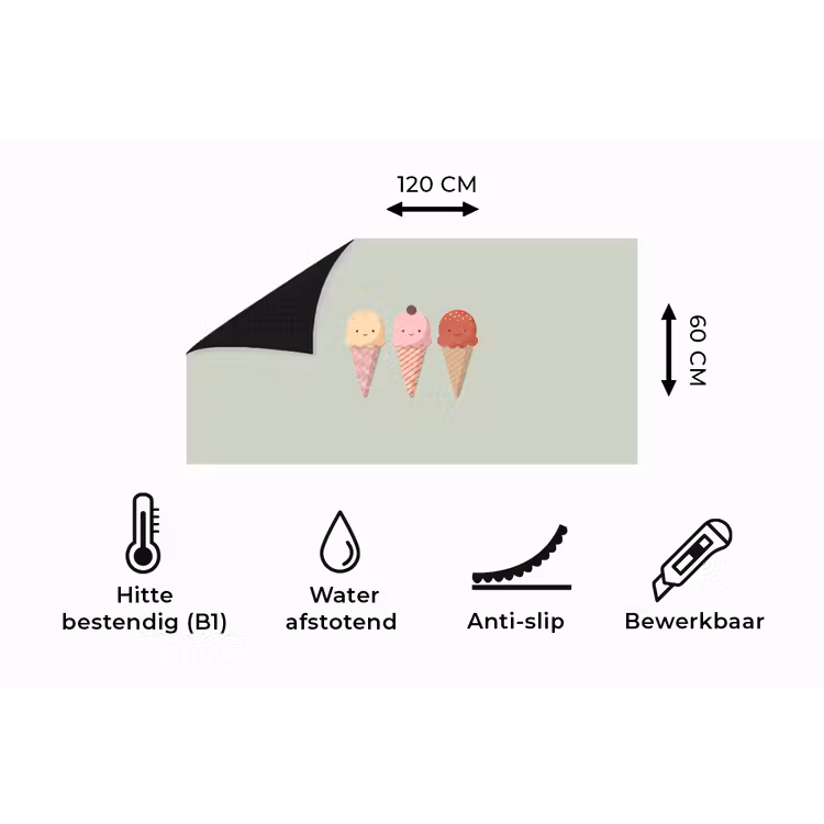Keukenloper - IJs - Hoorntjes - Eten - Illustratie - Vrolijk — 5