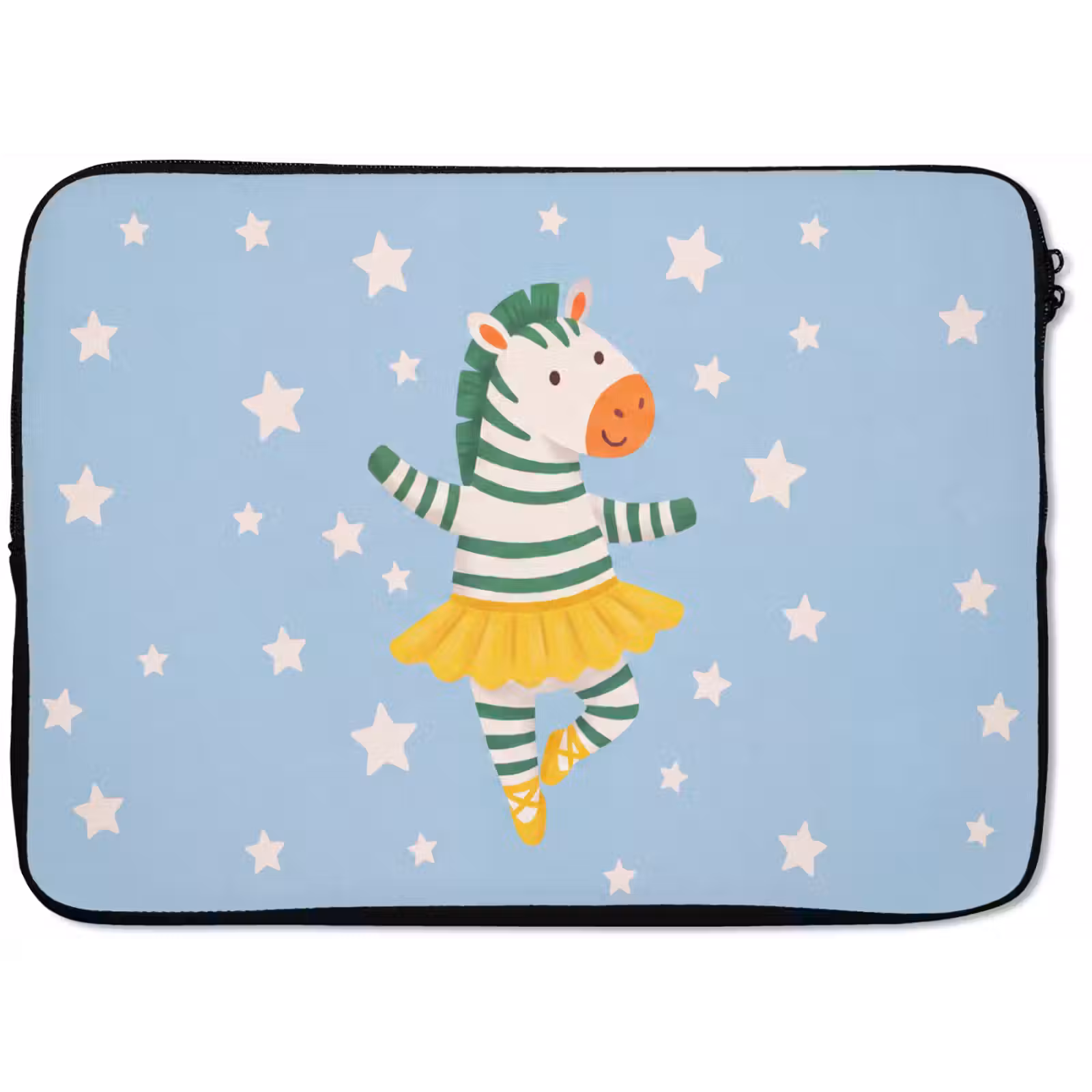 Laptophoes - Dieren - Dans - Illustratie - Kinderkamer - Sterren — 1