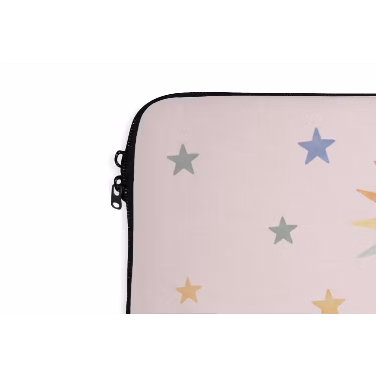 Laptophoes - Zon - Maan - Sterren - Kinderkamer - Pastel — 5