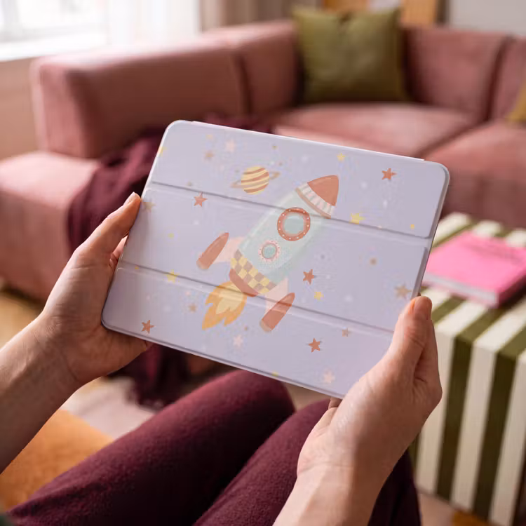 iPad hoes - Raket - Ruimte - Planeet - Illustratie — 4