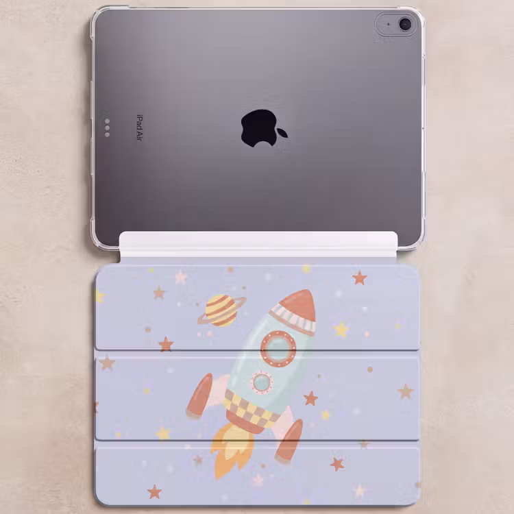 iPad hoes - Raket - Ruimte - Planeet - Illustratie — 6