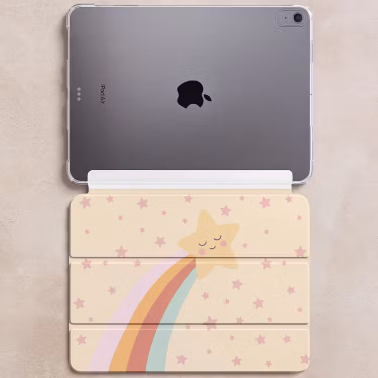 iPad hoes - Ster - Regenboog - Nacht - Illustratie - Pastel — 6