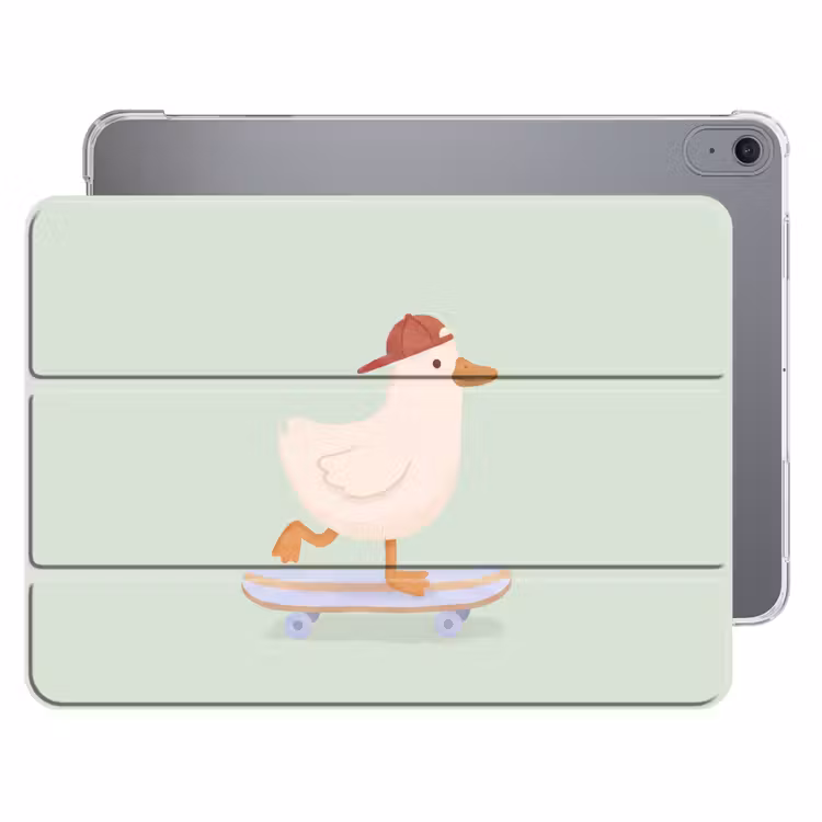 iPad hoes - Vogel - Skateboard - Dieren - Cartoon - Speels — 1