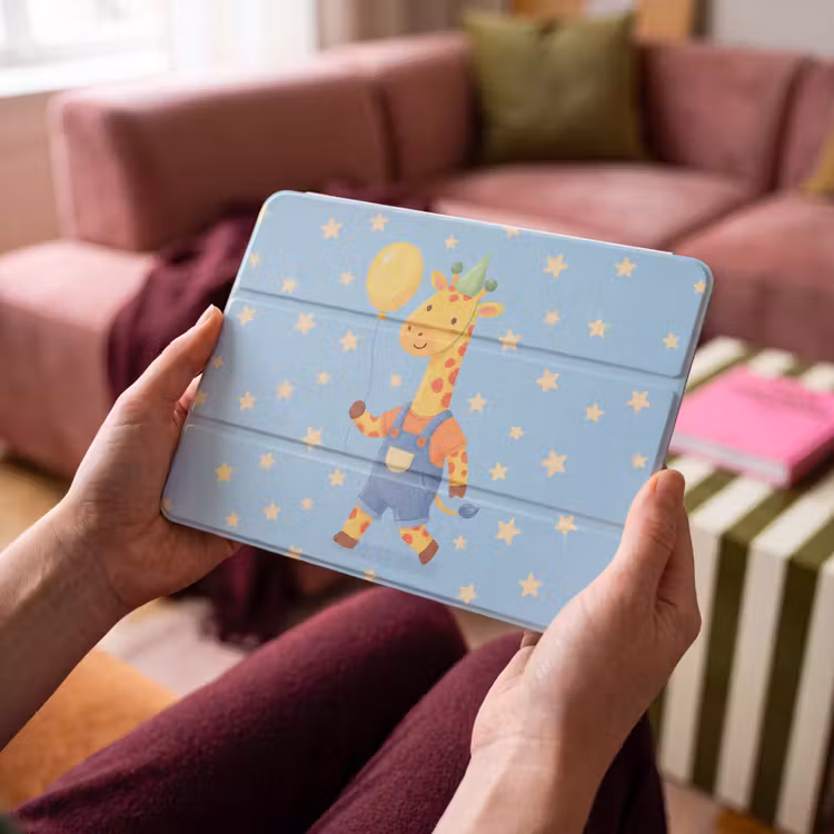 iPad hoes - Dieren - Giraffe - Ballon - Feest - Kinderkamer — 4