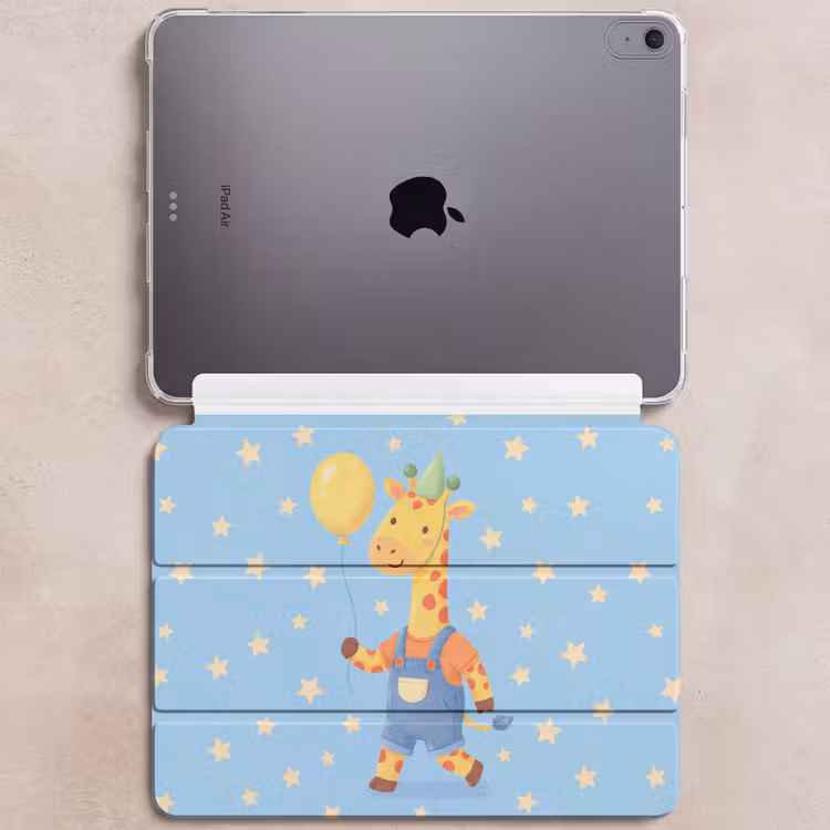 iPad hoes - Dieren - Giraffe - Ballon - Feest - Kinderkamer — 6