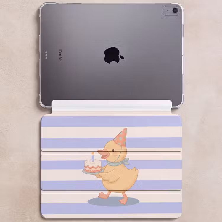 iPad hoes - Vogel - Feest - Taart - Kinder - Illustratie — 6