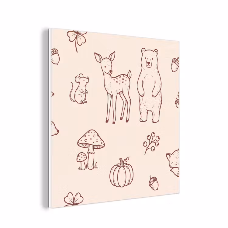 Forex - Dieren - Bos - Natuur - Schets - Patroon — 1