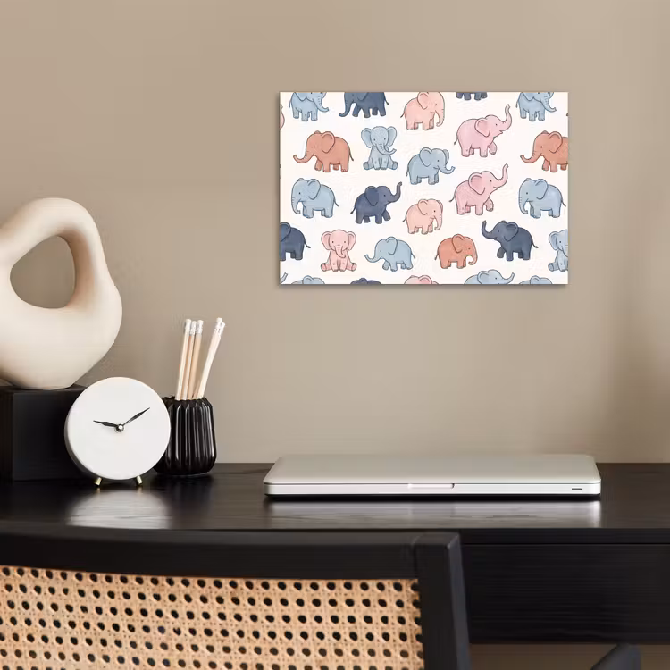 Poster - Dieren - Patroon - Kinderkamer - Pastel - Speels — 2