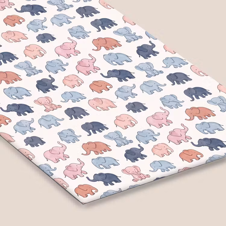 Poster met lijst - Dieren - Patroon - Kinderkamer - Pastel - Speels — 7