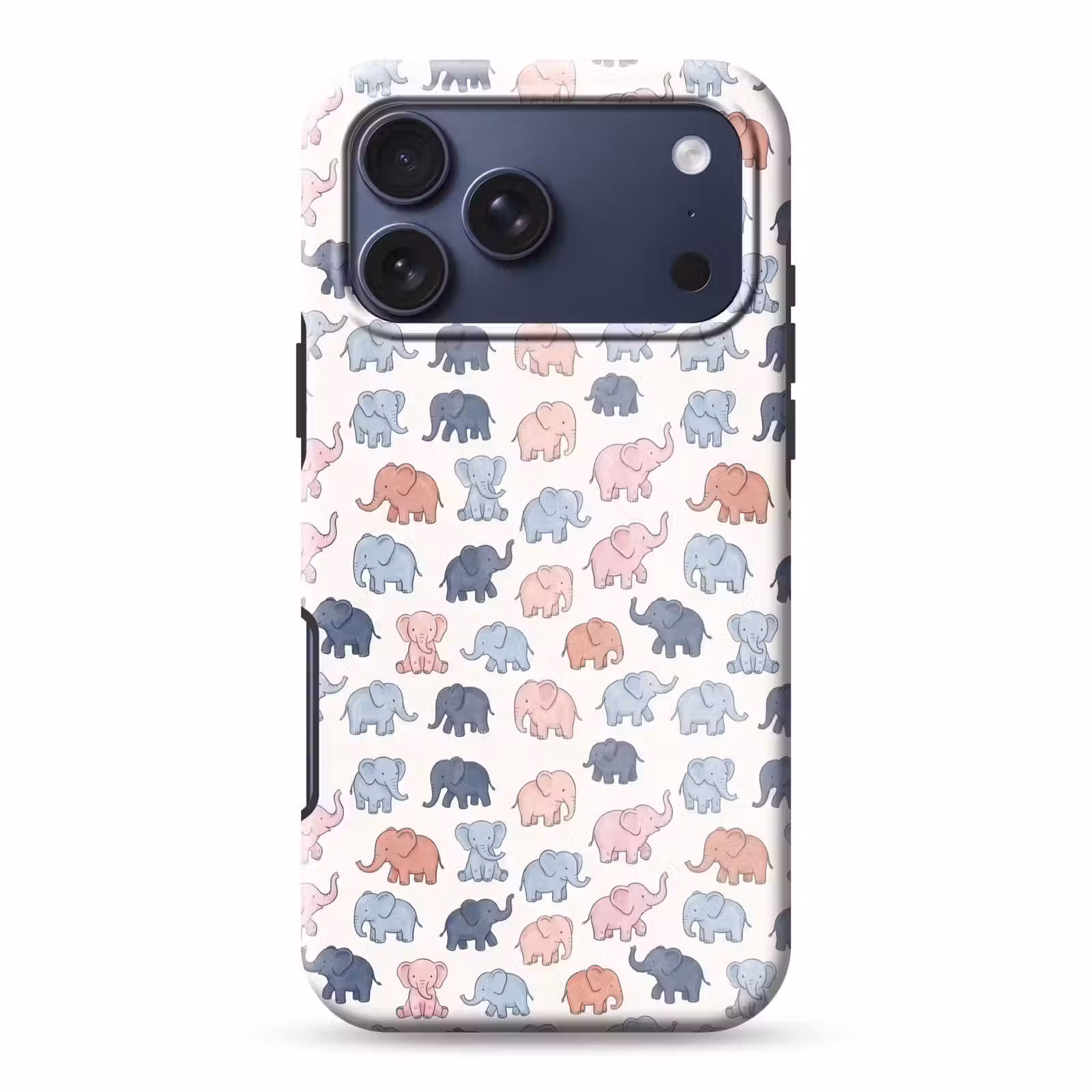 Telefoonhoesje Toughcase - Dieren - Patroon - Kinderkamer - Pastel - Speels — 1