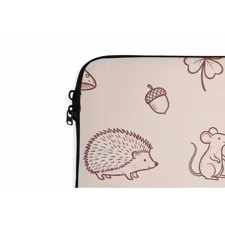 Laptophoes - Dieren - Bos - Natuur - Schets - Patroon — 5