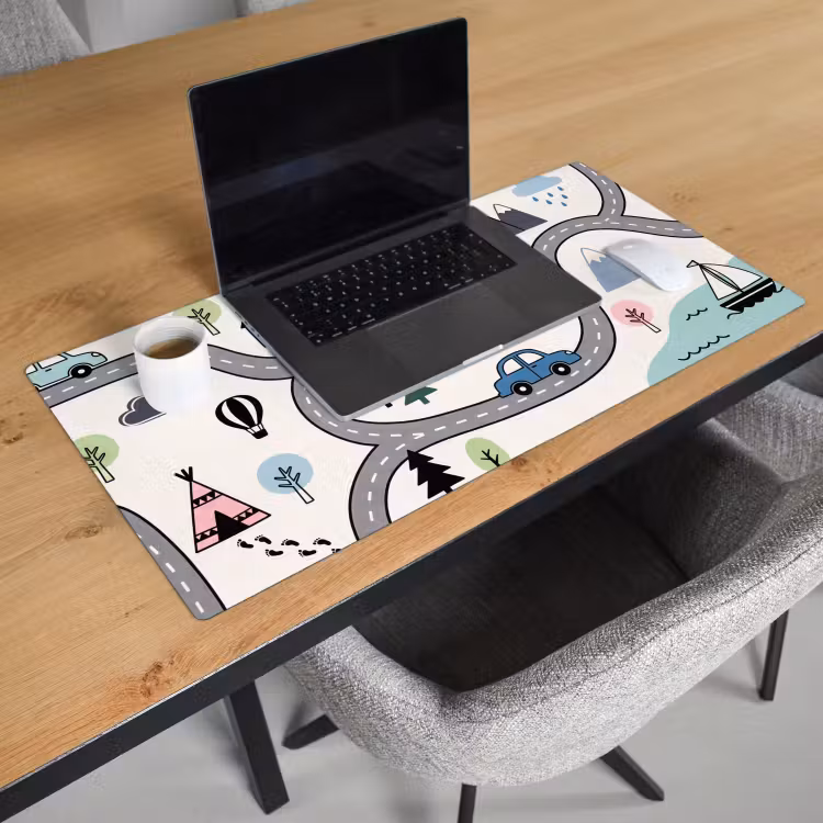 Bureau onderlegger - Kaart - Stad - Kindvriendelijk — 3