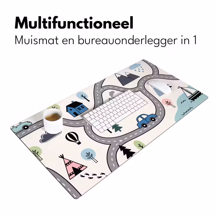 Bureau onderlegger - Kaart - Stad - Kindvriendelijk — 7