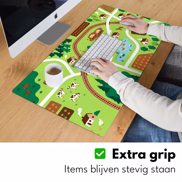 Bureau onderlegger - Platteland - Dieren - Illustratie — 6