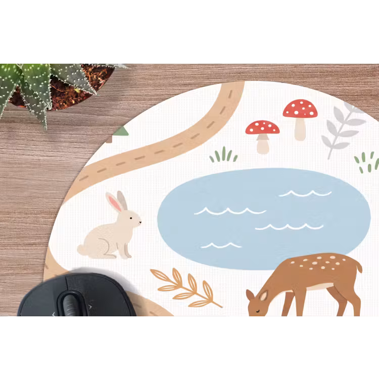 Muismat - Dieren - Bos - Illustratie — 4