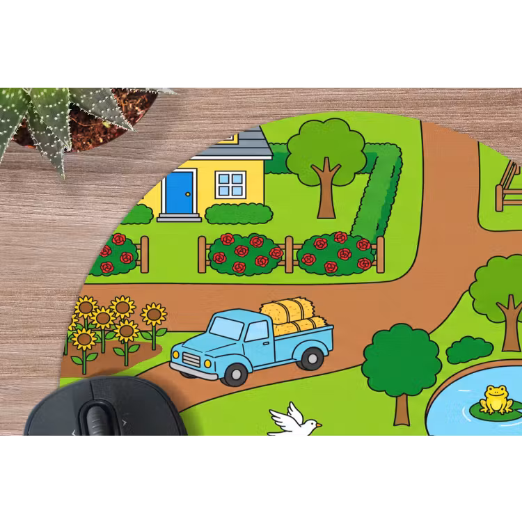 Muismat - Platteland - Dieren - Cartoon — 4