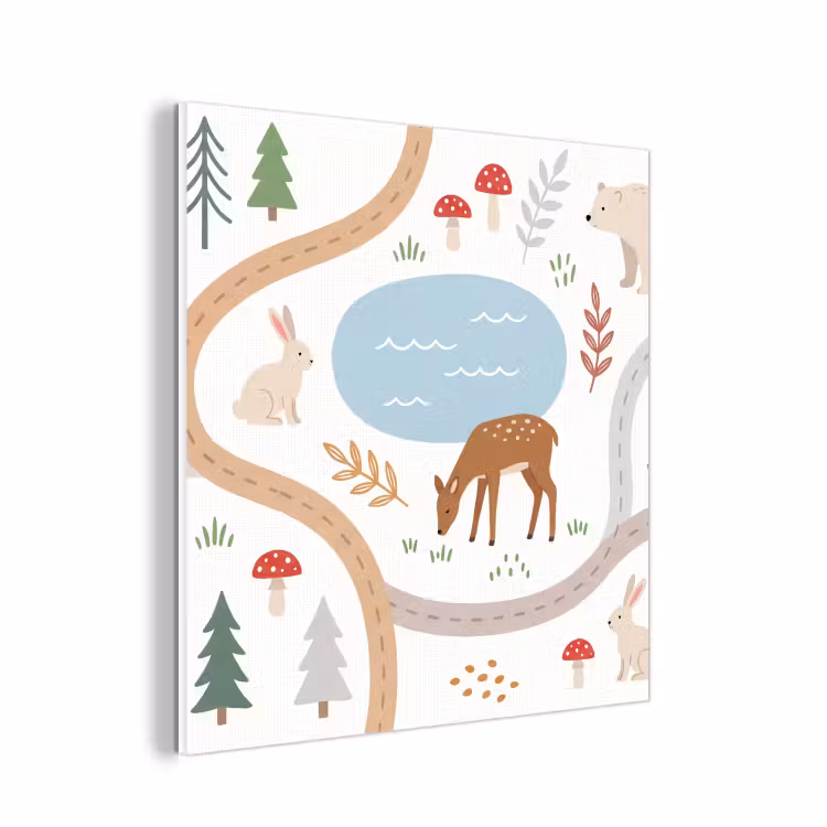 Forex - Dieren - Bos - Illustratie — 1