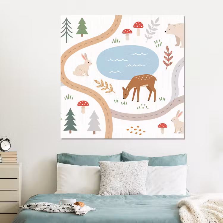 Forex - Dieren - Bos - Illustratie — 2