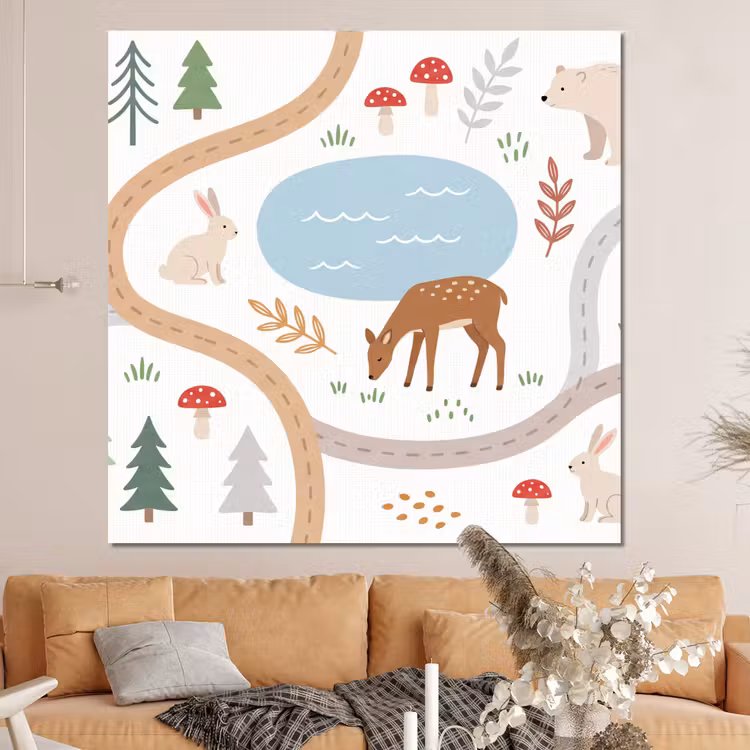 Forex - Dieren - Bos - Illustratie — 4