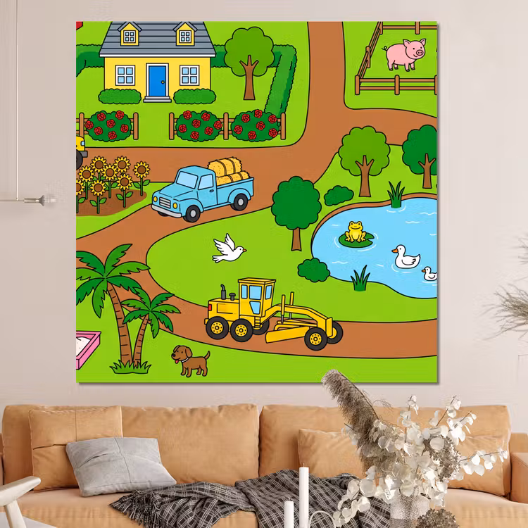 Forex - Platteland - Dieren - Cartoon — 4