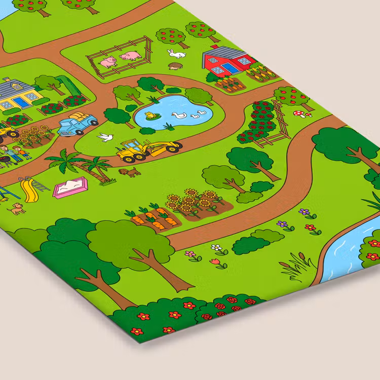 Poster met lijst - Platteland - Dieren - Cartoon — 7