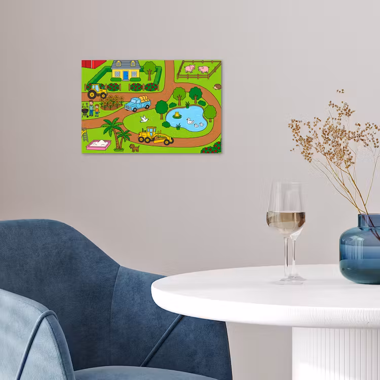 Poster - Platteland - Dieren - Cartoon — 4