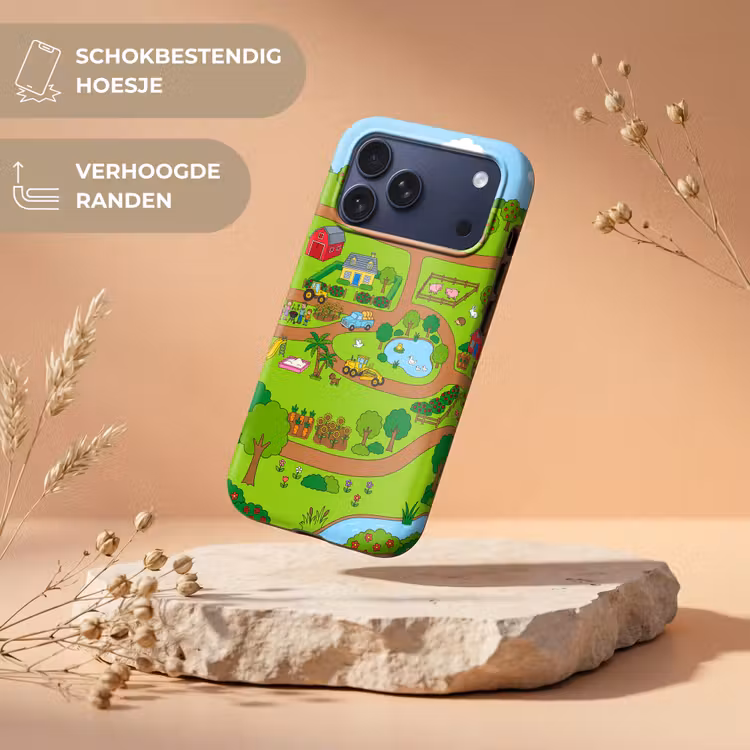 Telefoonhoesje Toughcase - Platteland - Dieren - Cartoon — 5