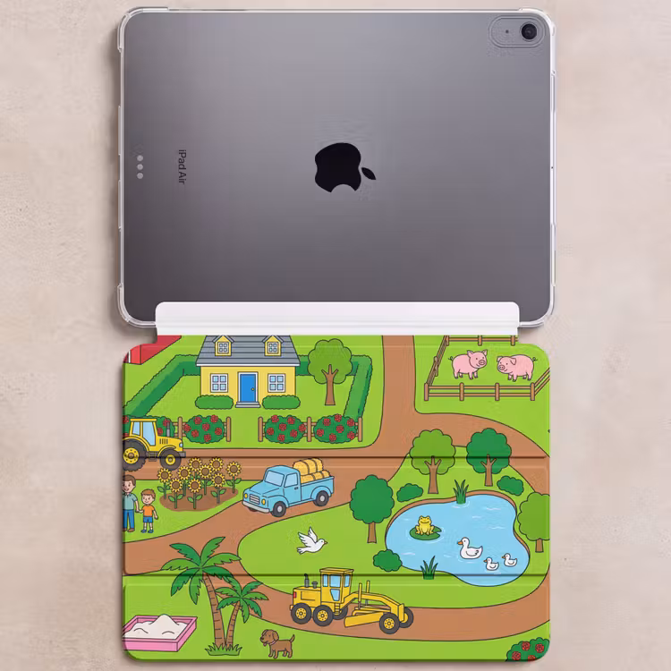 iPad hoes - Platteland - Dieren - Cartoon — 6