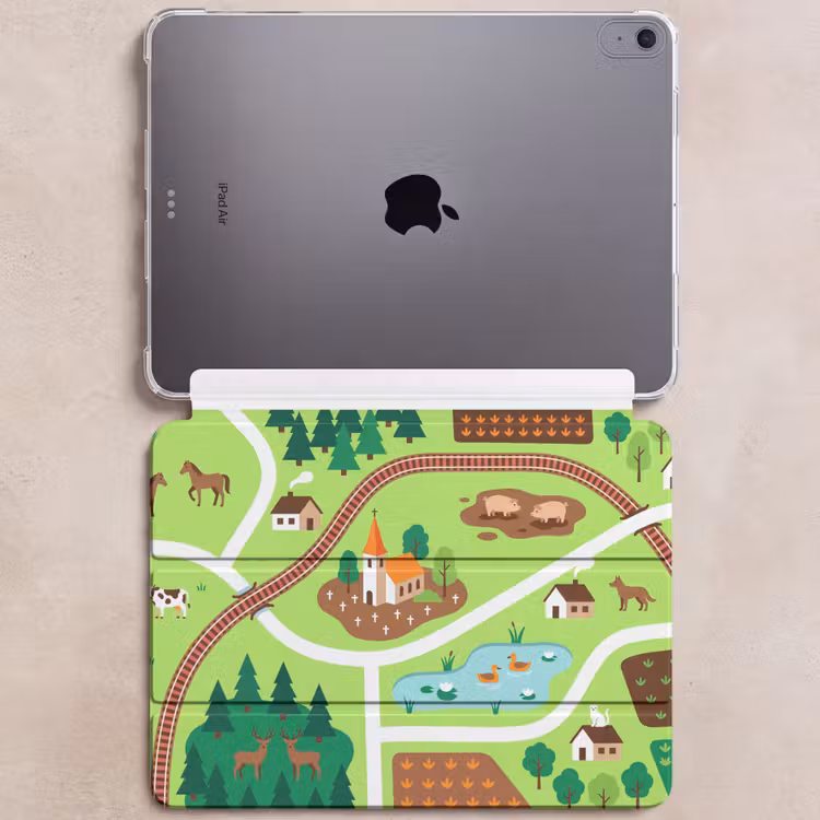 iPad hoes - Platteland - Dieren - Illustratie — 6