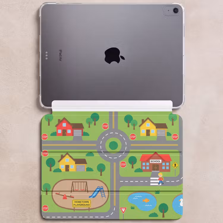 iPad hoes - Stad - Wegen - Cartoon — 6