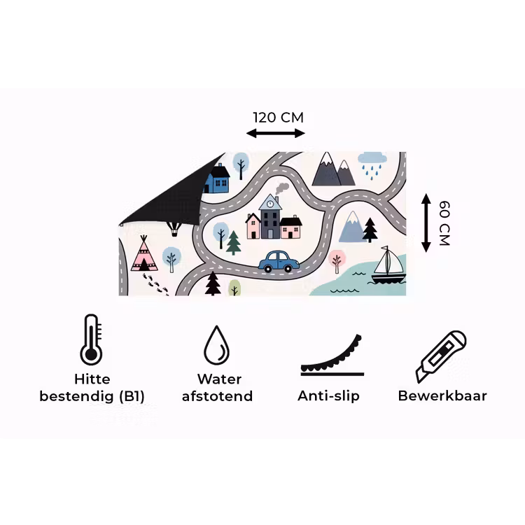 Keukenloper - Kaart - Stad - Kindvriendelijk — 5