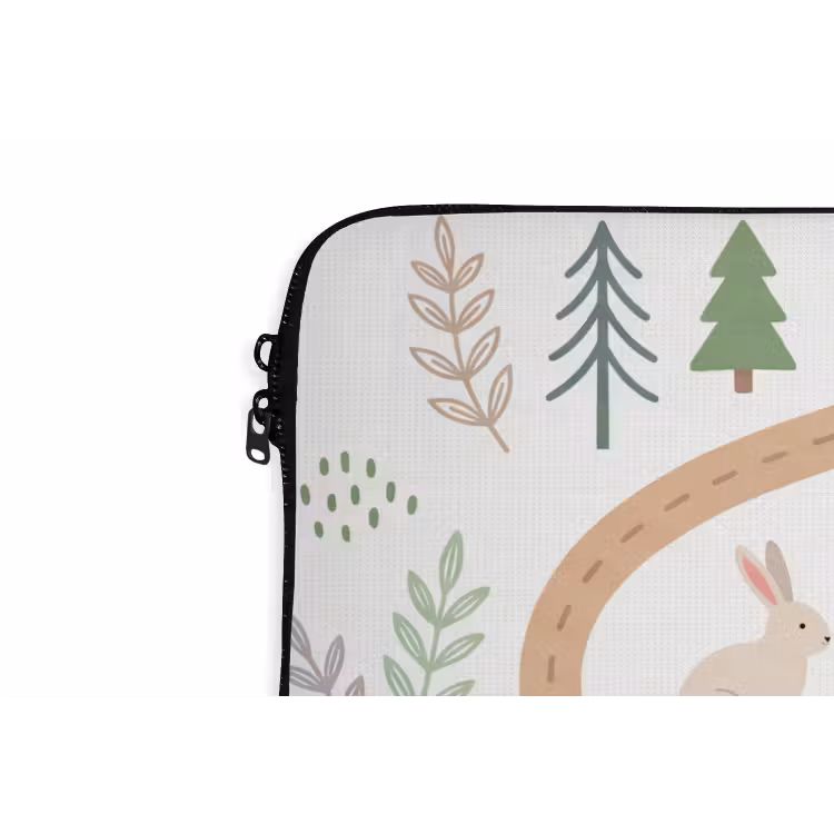 Laptophoes - Dieren - Bos - Illustratie — 5