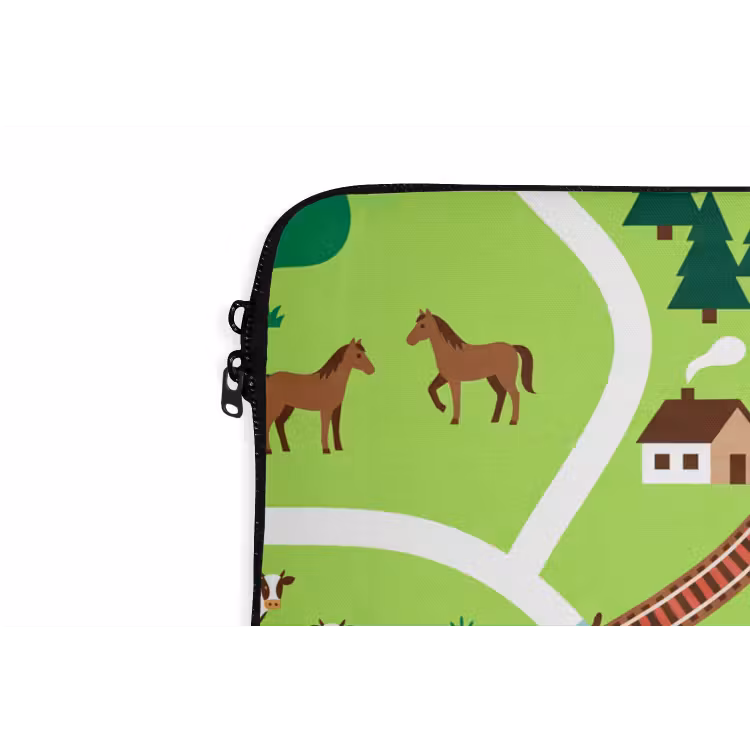 Laptophoes - Platteland - Dieren - Illustratie — 5