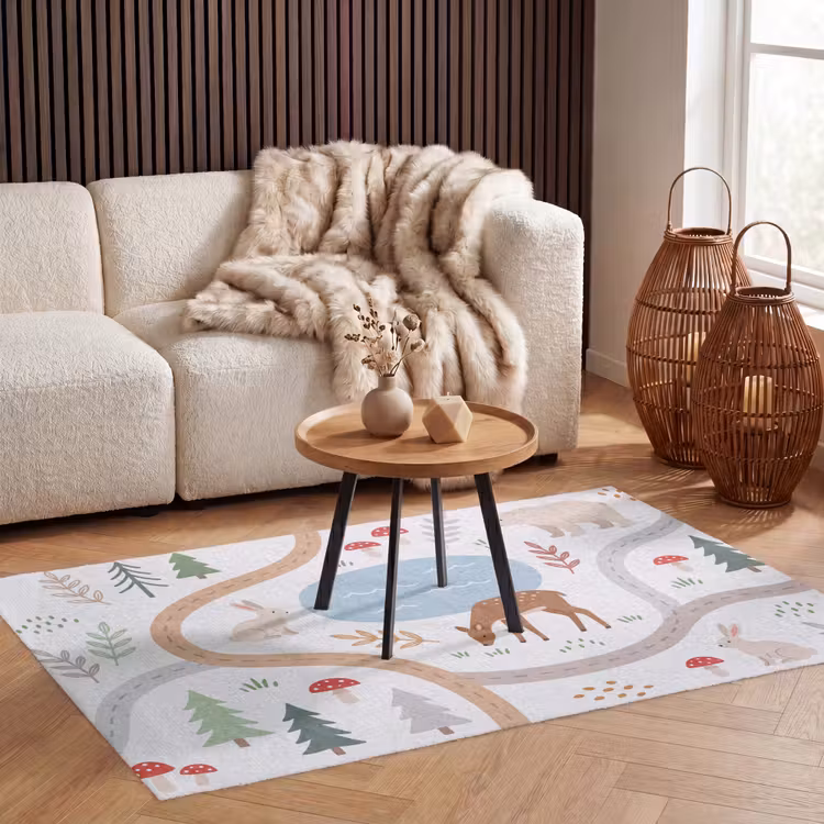Vloerkleed - Dieren - Bos - Illustratie — 3